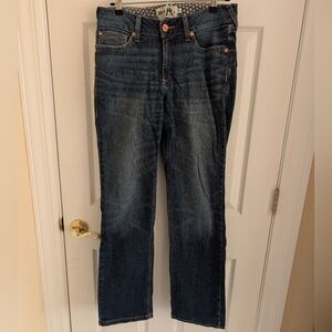 Ariat Aubrie perfect rise straight jean, size 30
